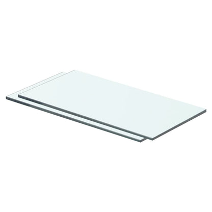 Schappen Glas Transparant 2 40 x 15 cm