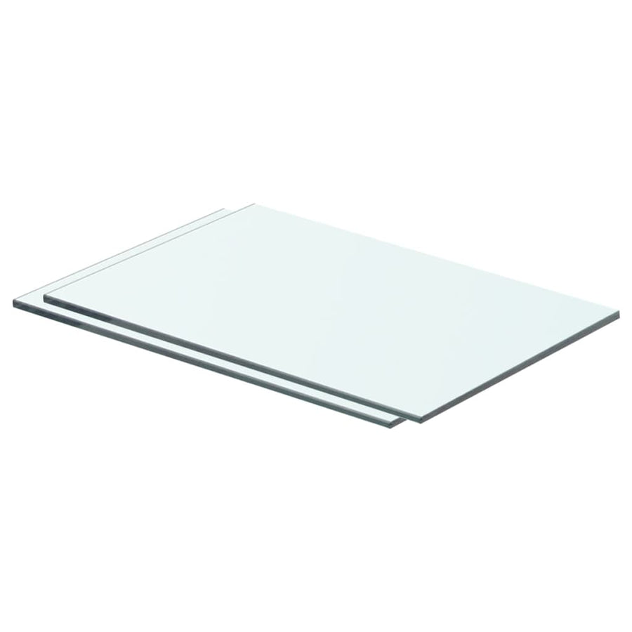 Schappen Glas Transparant 2 40 x 20 cm