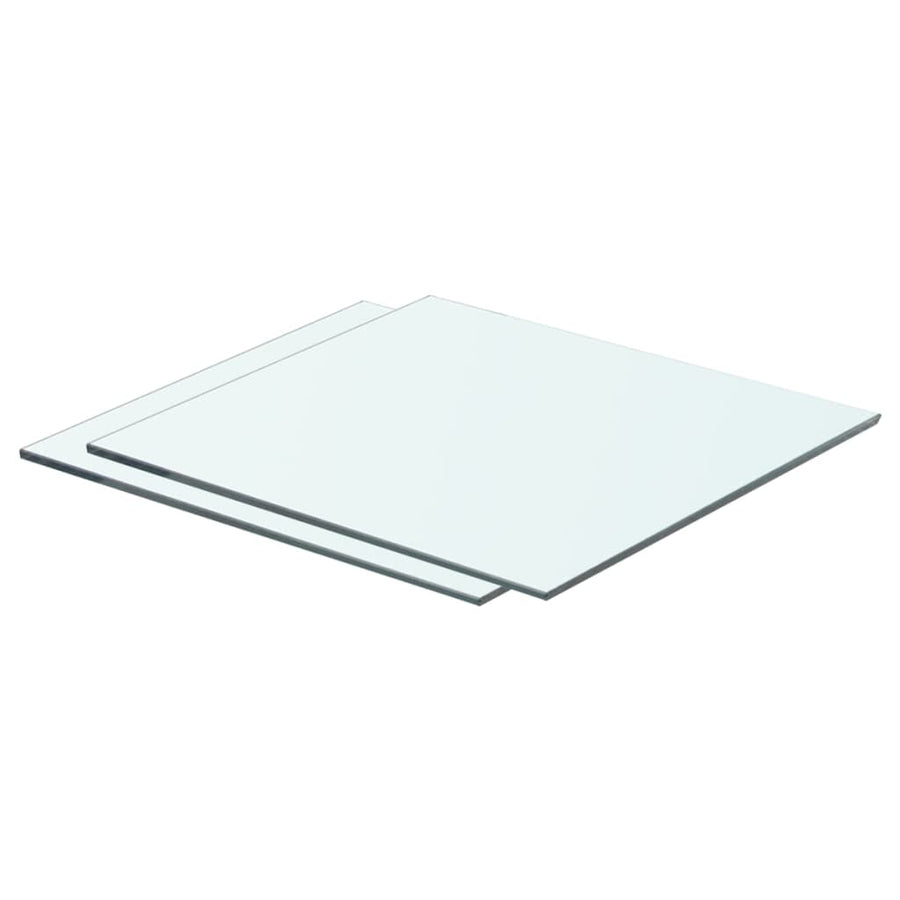 Schappen Glas Transparant 2 40 x 30 cm