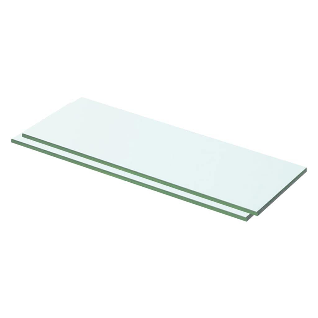 Schappen Glas Transparant 2 50 x 12 cm