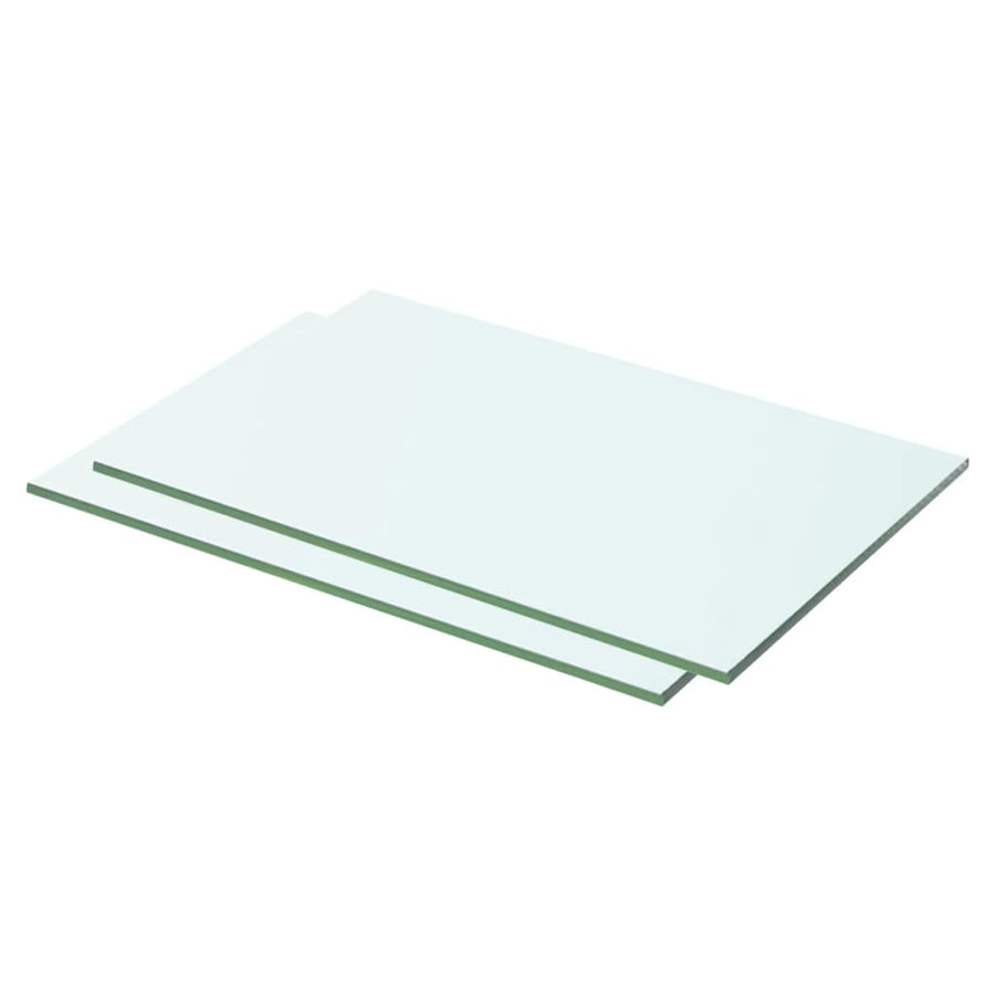 Schappen Glas Transparant 2 50 x 25 cm