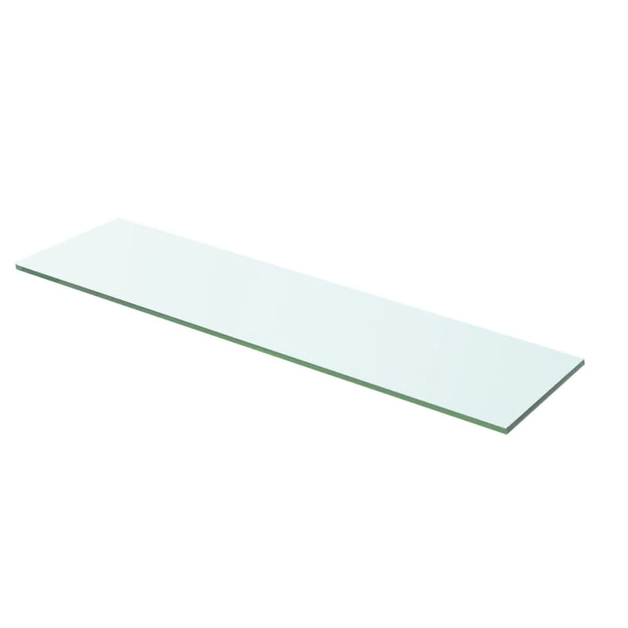 Schappen Glas Transparant Zwart En Bruin 2 60 x 12 cm