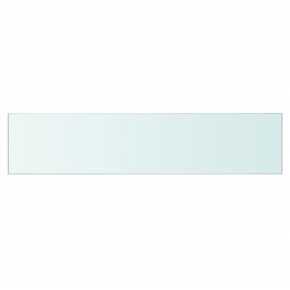 Schappen Glas Transparant Zwart En Bruin 2 60 x 12 cm