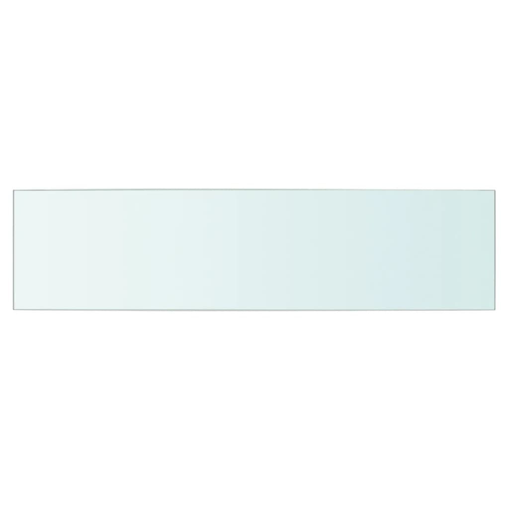 Schappen Glas Transparant 2 60 x 15 cm