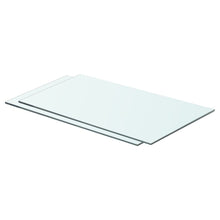 Schappen 60X45 Cm Glas Transparant 2 60 x 30 cm