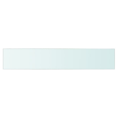 Schappen Glas Transparant Antraciet 2 80 x 15 cm