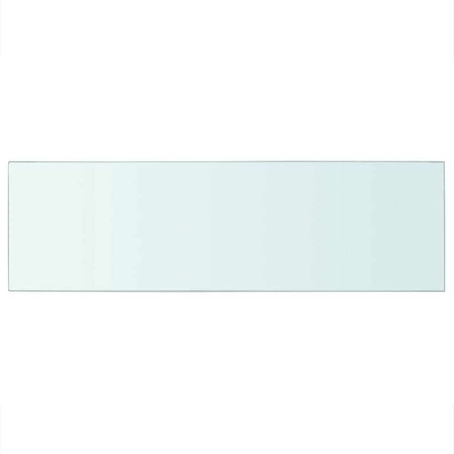 Schappen Glas Transparant Taupe 2 80 x 25 cm