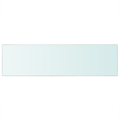 Schappen Glas Transparant Zwart En Rood 2 90 x 25 cm