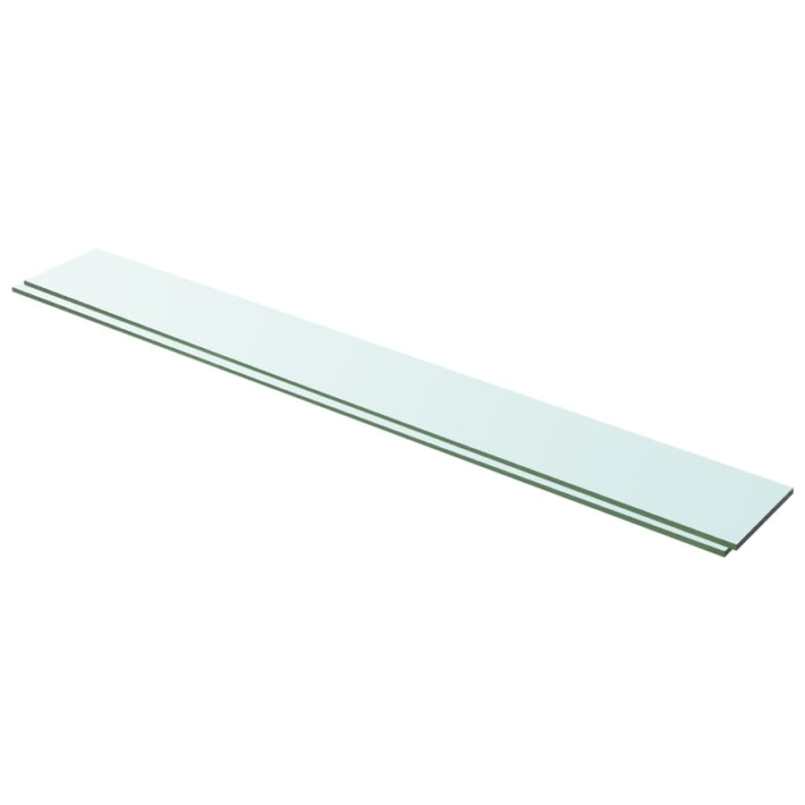 Schappen Glas Transparant 2 100 x 12 cm