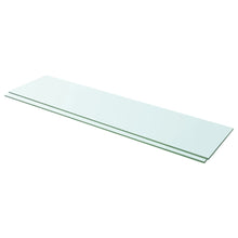 Schappen Glas Transparant 2 100 x 25 cm