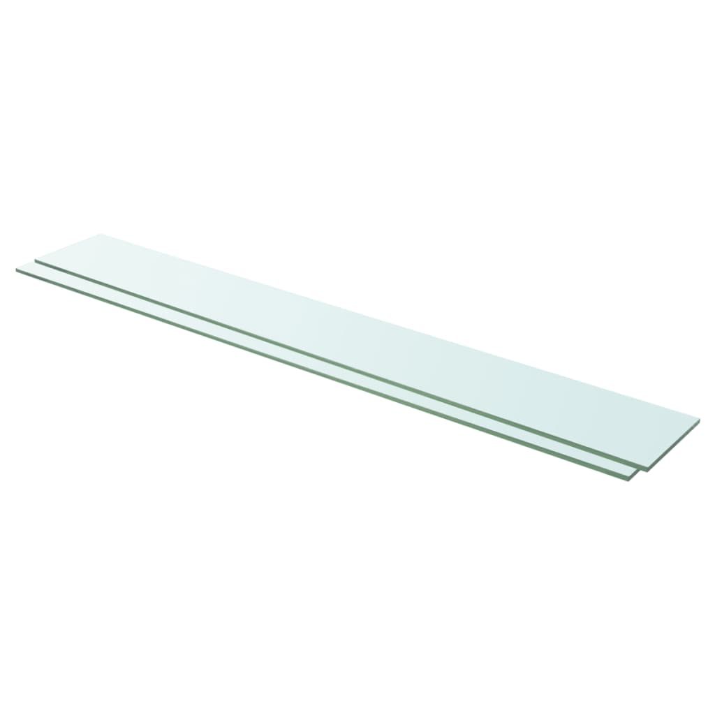 Schappen Glas Transparant 2 110 x 15 cm