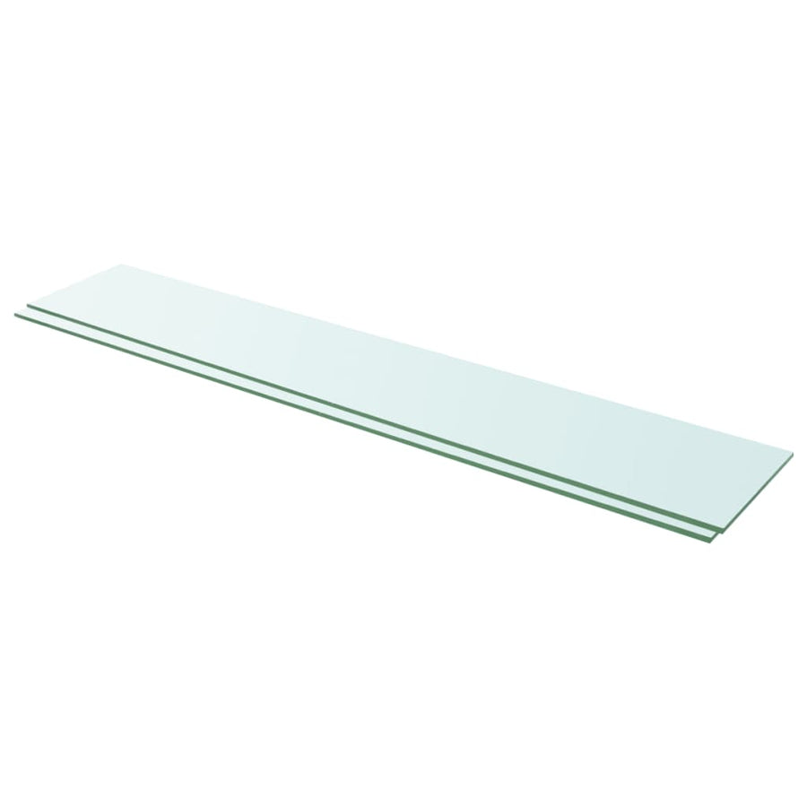 Schappen Glas Transparant 2 110 x 20 cm