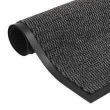 Droogloopmatten Rechthoekig Getuft 2 40 x 60 cm Antraciet