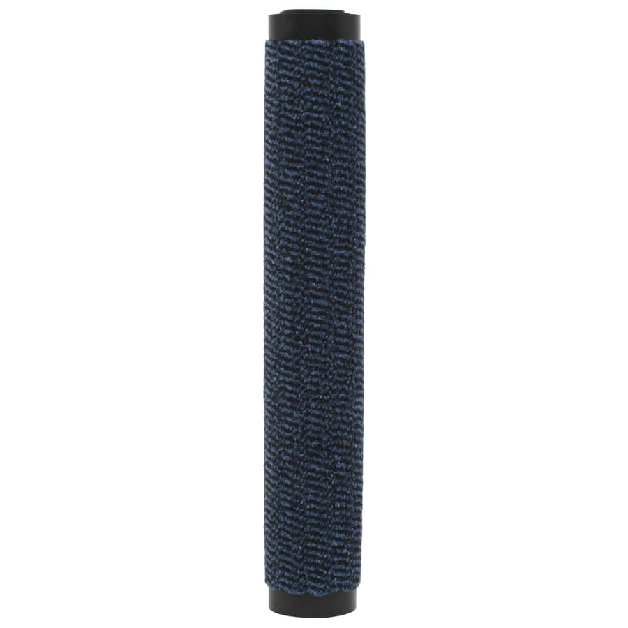Droogloopmatten Rechthoekig Getuft 2 60 x 90 cm Blauw