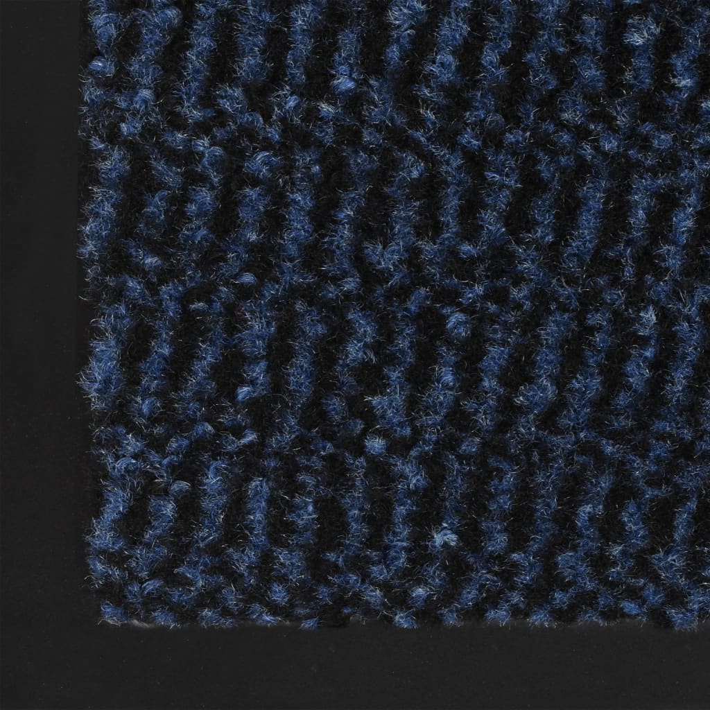 Droogloopmatten Rechthoekig Getuft 2 60 x 90 cm Blauw