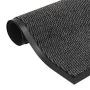 Droogloopmatten 2 st 90x150 cm antraciet