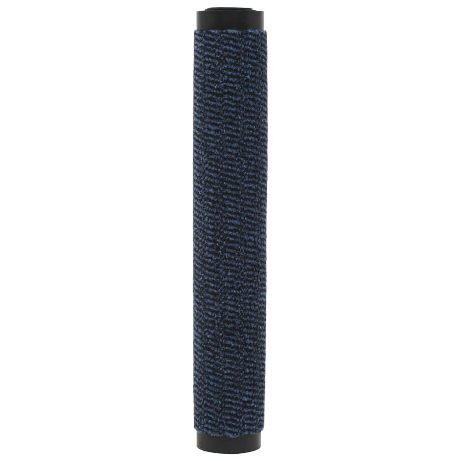 Droogloopmatten Rechthoekig Getuft 2 90 x 150 cm Blauw