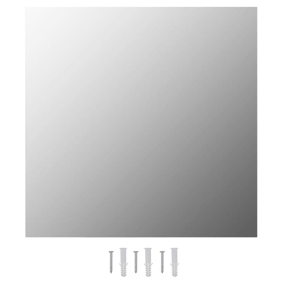 Wandspiegels Vierkant Glas 2 40 x 40 cm zonder LED