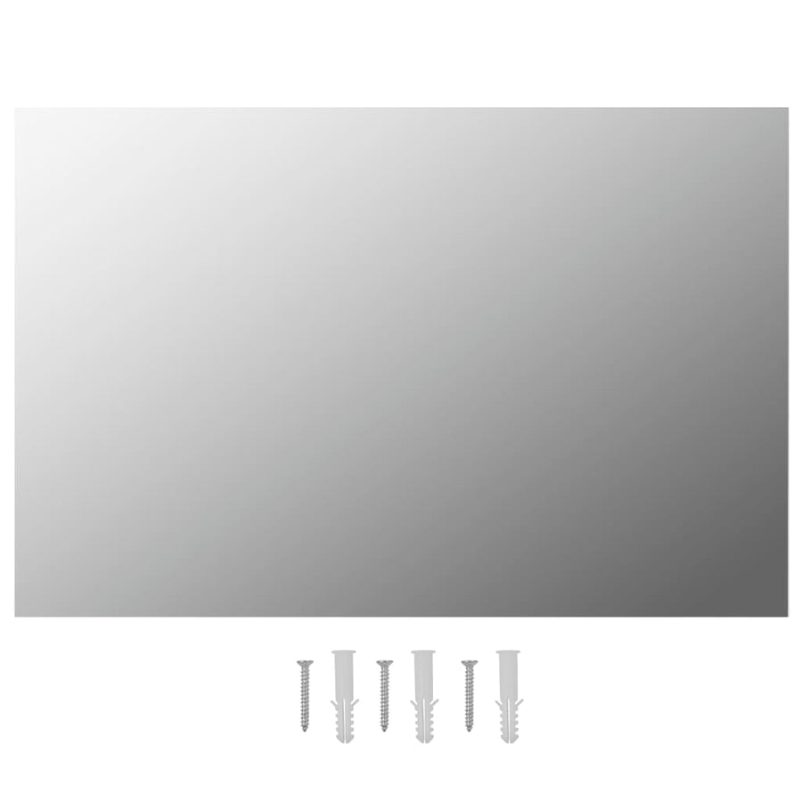 Wandspiegels Rechthoekig Glas 2 60 x 40 cm zonder LED