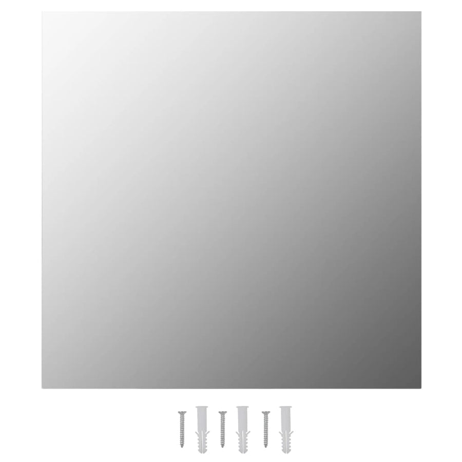 Wandspiegels Vierkant Glas 2 60 x 60 cm zonder LED