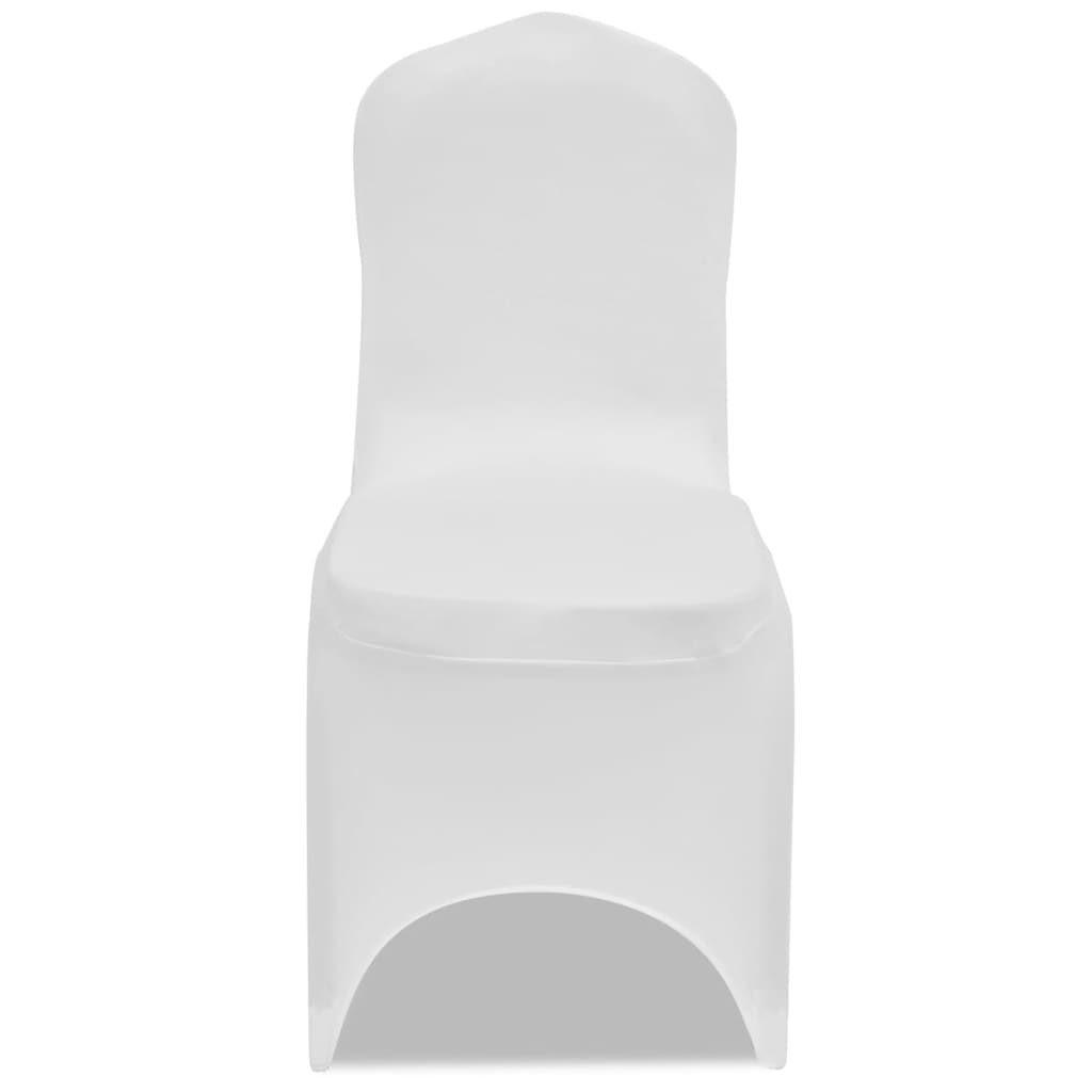 Stoelhoezen Stretch 24 Wit