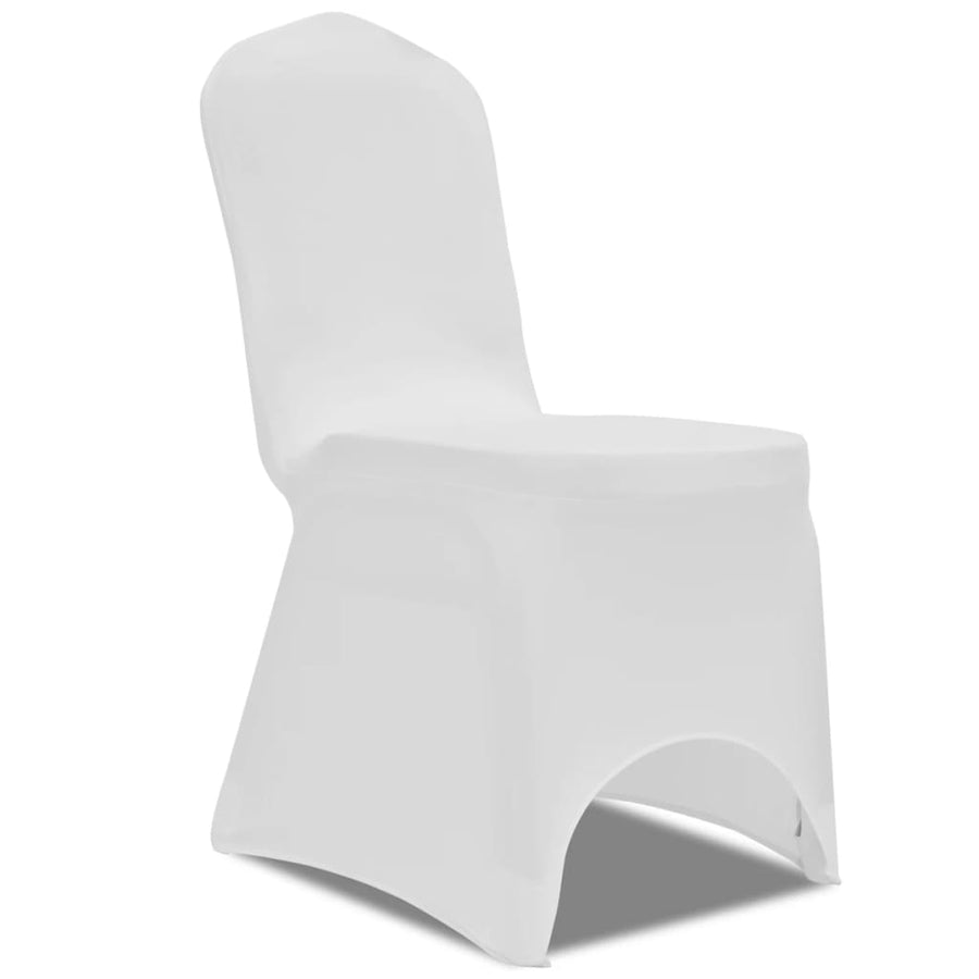 Stoelhoezen Stretch 30 Wit