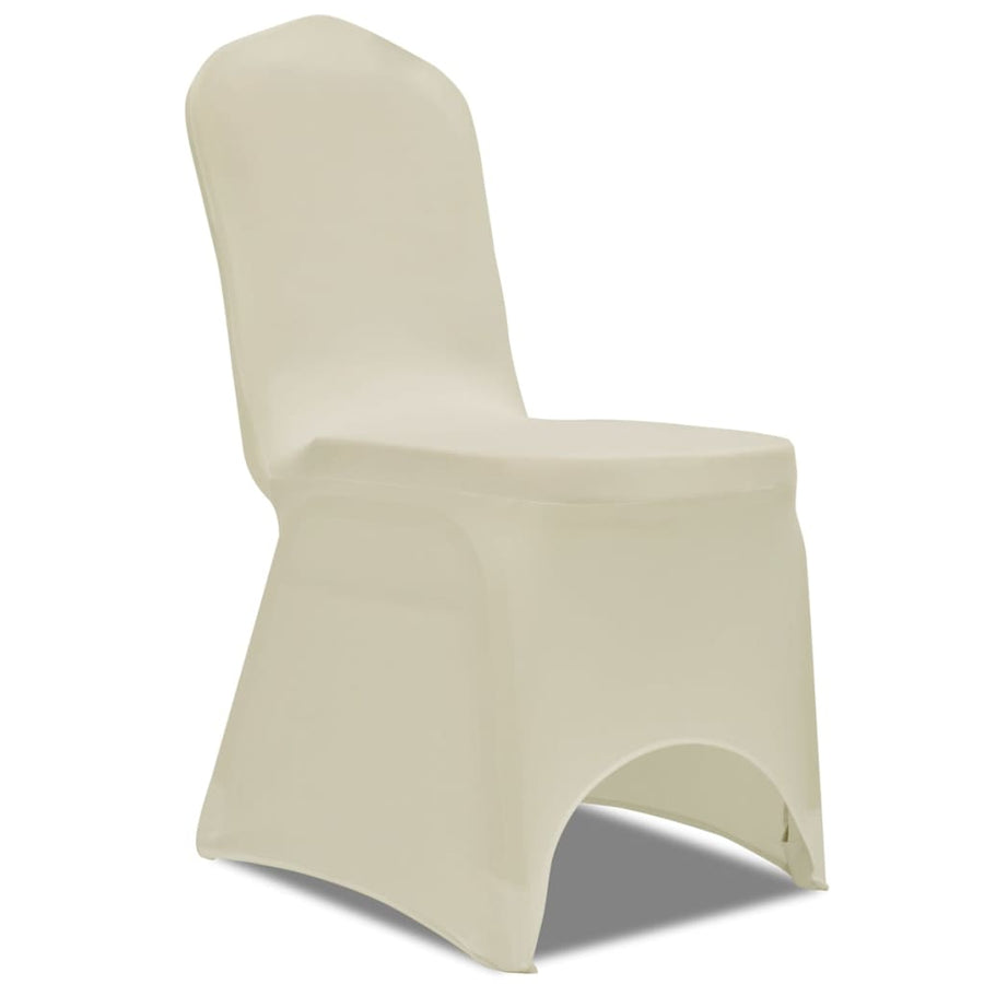 Stoelhoezen Stretch 24 Crème