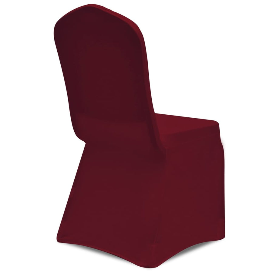 Stoelhoezen Stretch 30 Bordeauxrood
