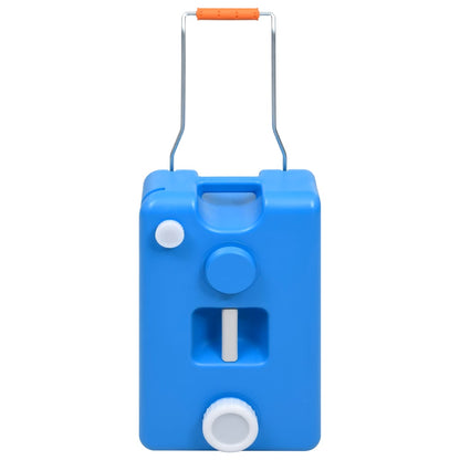 Watertank op wielen 25 L blauw