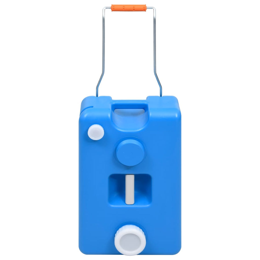 Watertank op wielen 25 L blauw