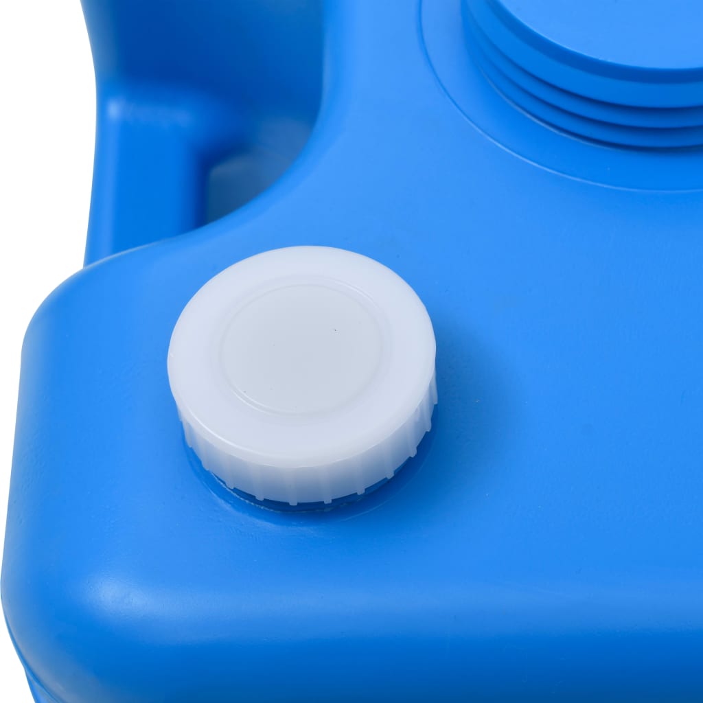 Watertank op wielen 25 L blauw