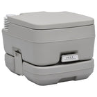 Kampeertoilet draagbaar 10L 10L grijs