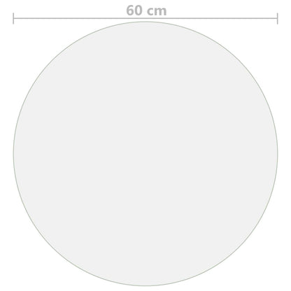 Tafelbeschermer Ø 2 Mm Pvc Transparant 60 cm Doorzichtig