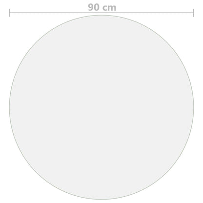 Tafelbeschermer Ø 2 Mm Pvc 90 cm Mat