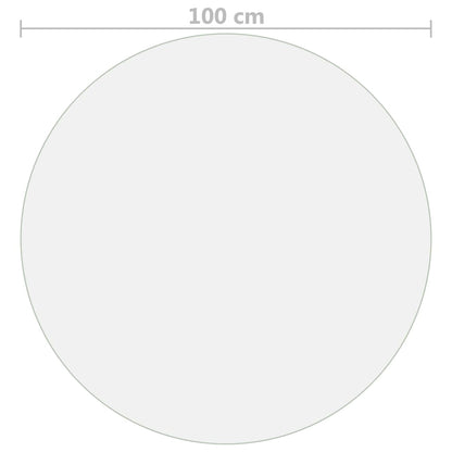 Tafelbeschermer Ø 2 Mm Pvc 100 cm Mat