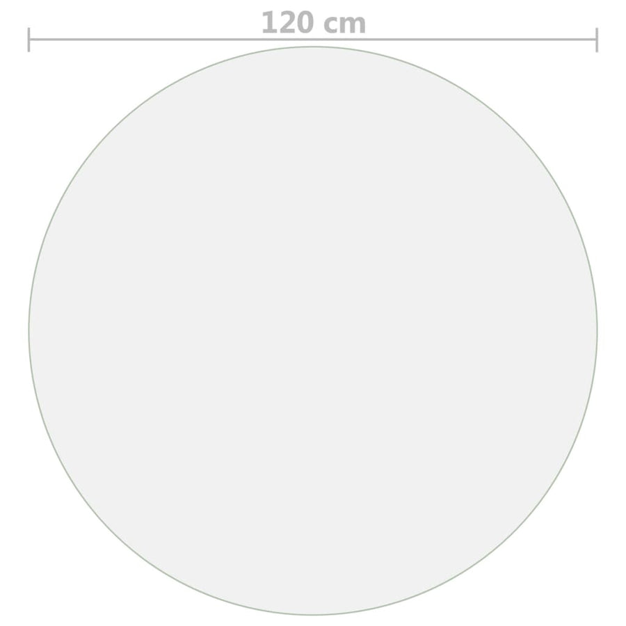 Tafelbeschermer Ø 2 Mm Pvc 120 cm Mat