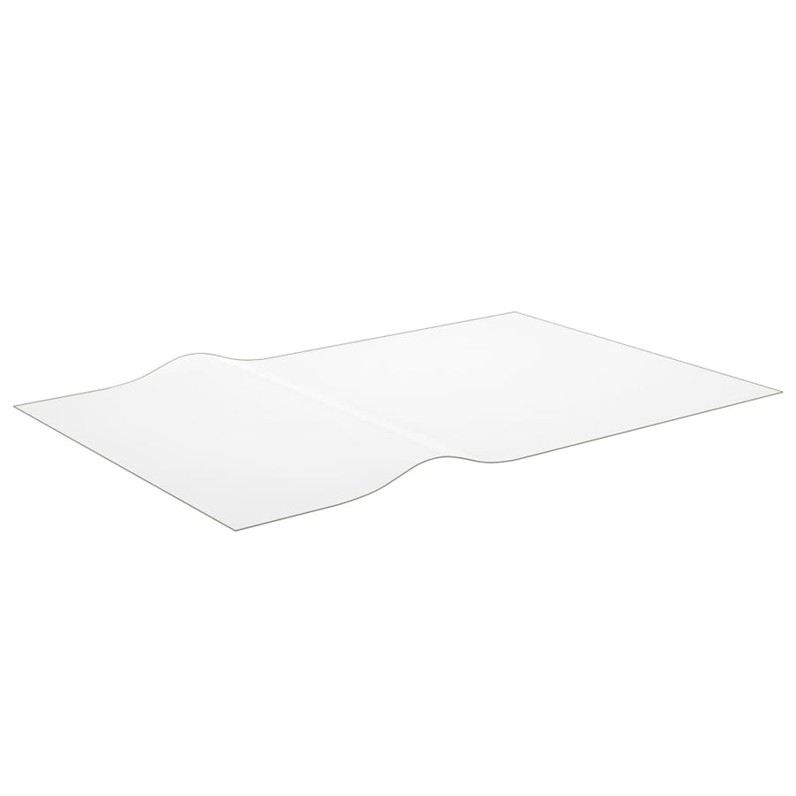 Tafelbeschermer 2 Mm Pvc Transparant 100 x 60 cm Doorzichtig