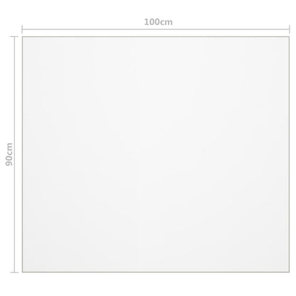 Tafelbeschermer 2 Mm Pvc 100 x 90 cm Mat
