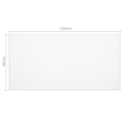 Tafelbeschermer 2 Mm Pvc 120 x 60 cm Mat