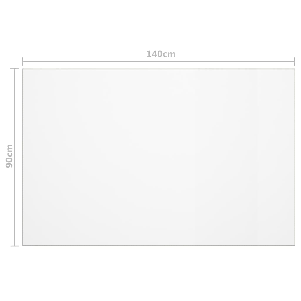 Tafelbeschermer 2 Mm Pvc 140 x 90 cm Mat