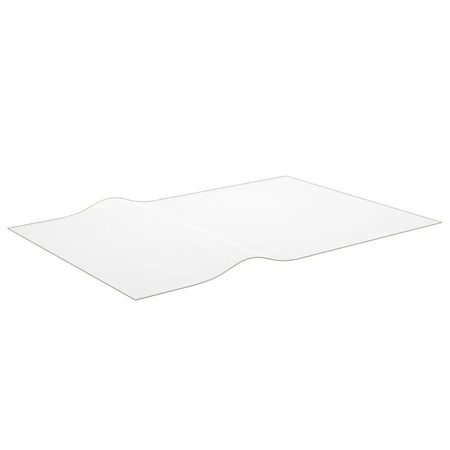 Tafelbeschermer 2 Mm Pvc Transparant 160 x 90 cm Doorzichtig