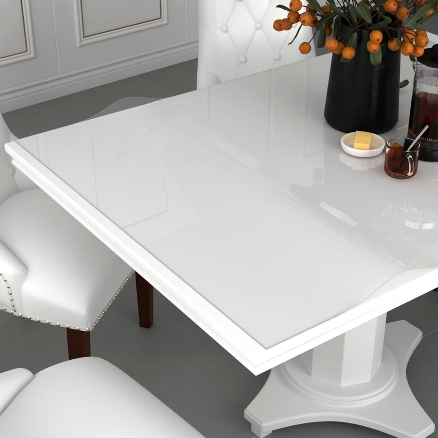 Tafelbeschermer 2 Mm Pvc Transparant 180 x 90 cm Doorzichtig