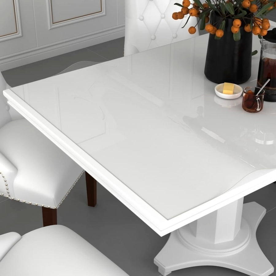 Tafelbeschermer 2 Mm Pvc Transparant 200 x 100 cm Doorzichtig