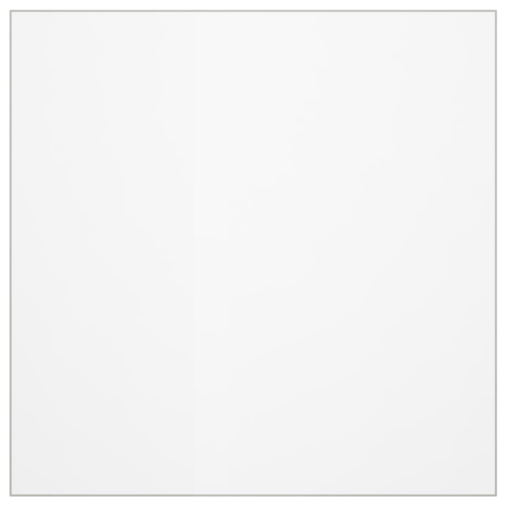 Tafelbeschermer 2 Mm Pvc Transparant 90 x 90 cm Doorzichtig