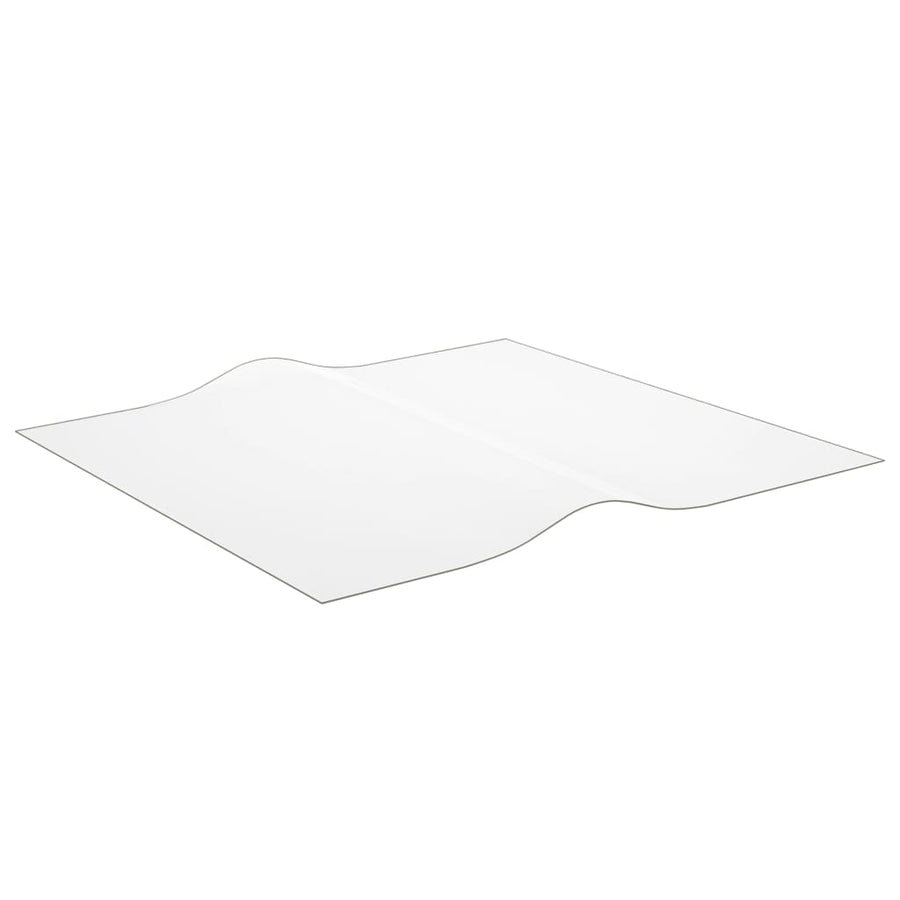 Tafelbeschermer 2 Mm Pvc Transparant 90 x 90 cm Doorzichtig