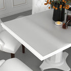 Table protector 90x90 cm 1.6 mm PVC matt