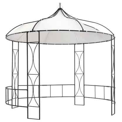 Prieel Rond 300X290 Cm Wit