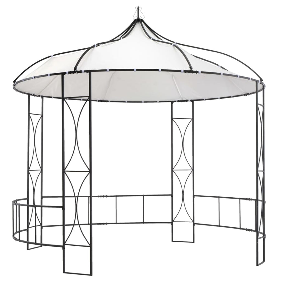 Prieel Rond 300X290 Cm Wit