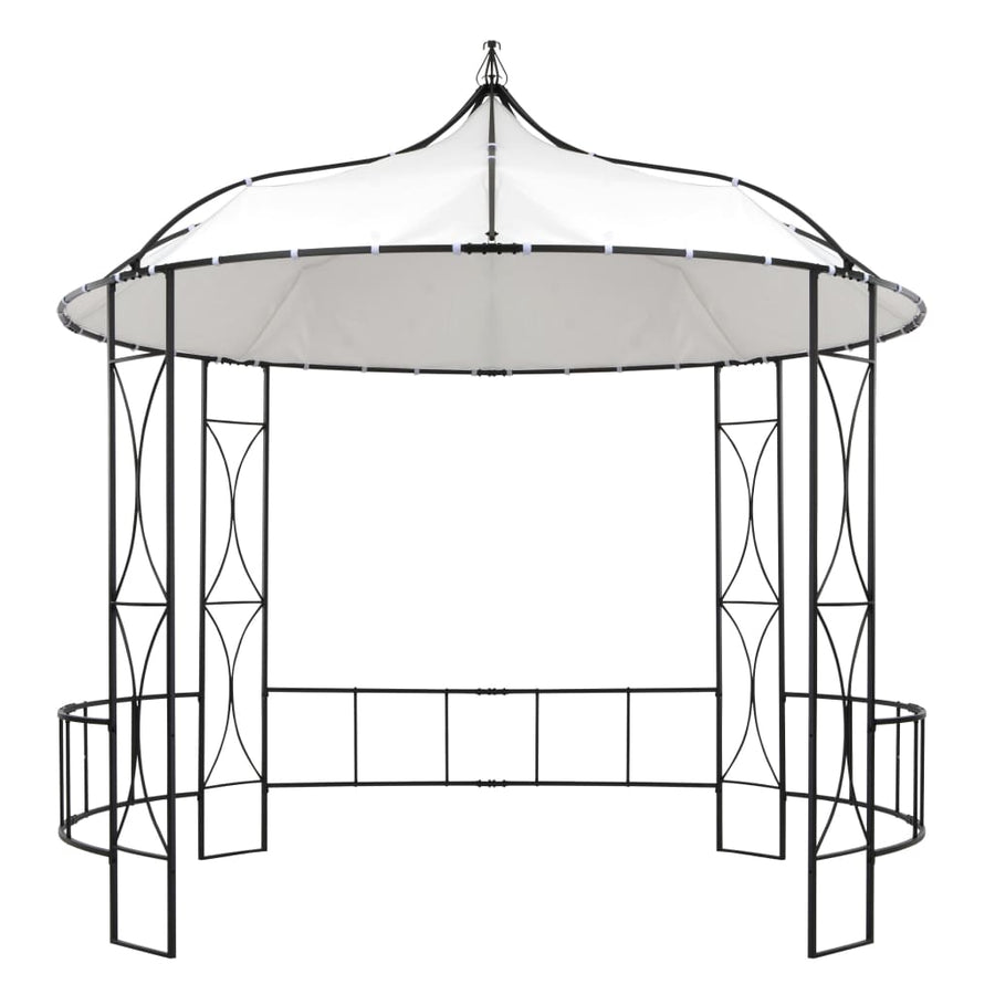 Prieel Rond 300X290 Cm Wit