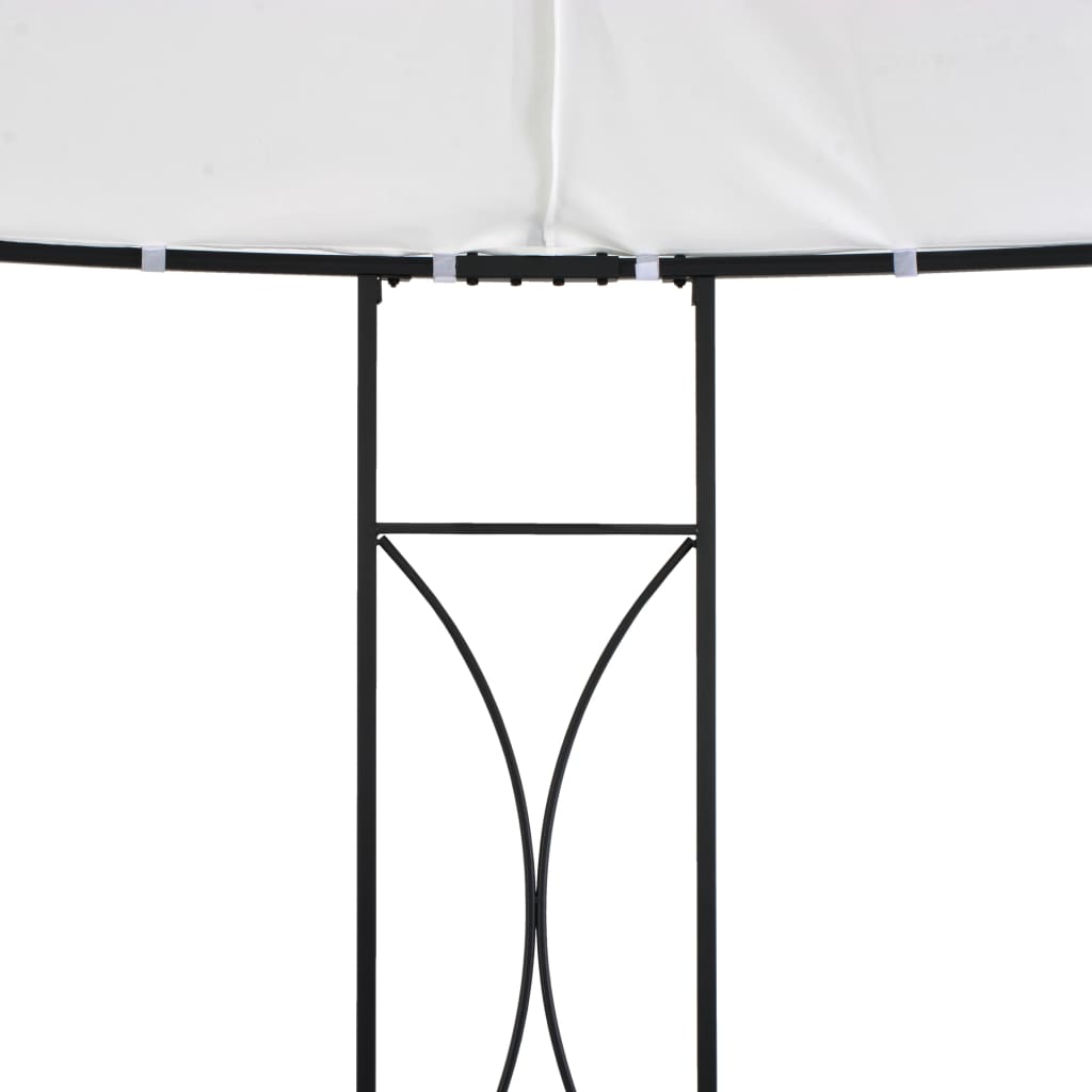 Prieel Rond 300X290 Cm Wit